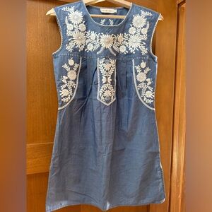 Tory Burch Embroidered Tunic Top